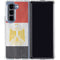 Egypt Flag Distressed Galaxy Z Fold5 5G Clear Case